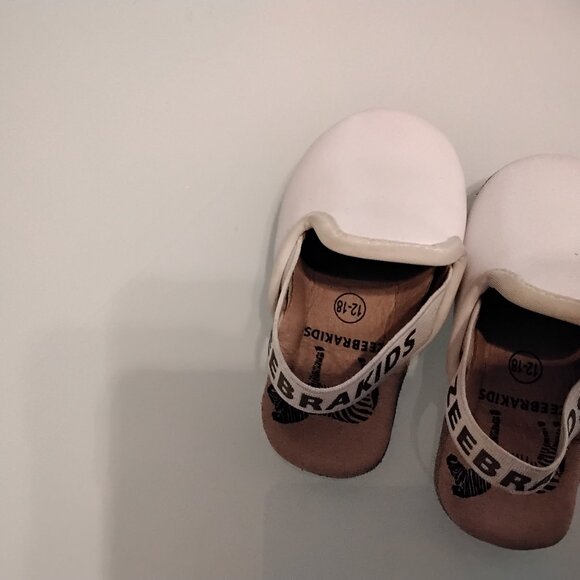 White zebra kids baby summer shoe size 12-18 months - Picture 2 of 4